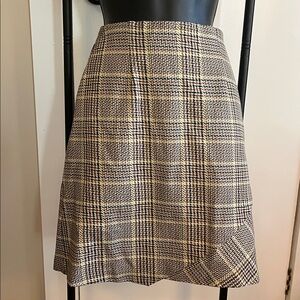 Cabi plaid skirt